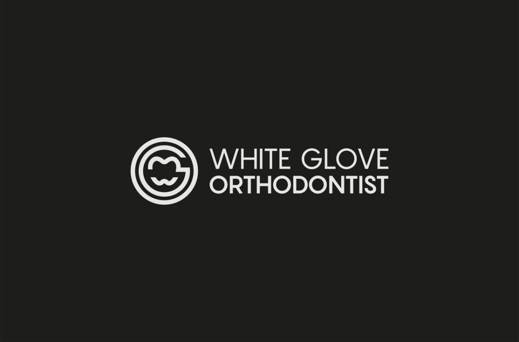 White Glove Orthodontist Logo - Orthodontic Consulting Firm For Startups